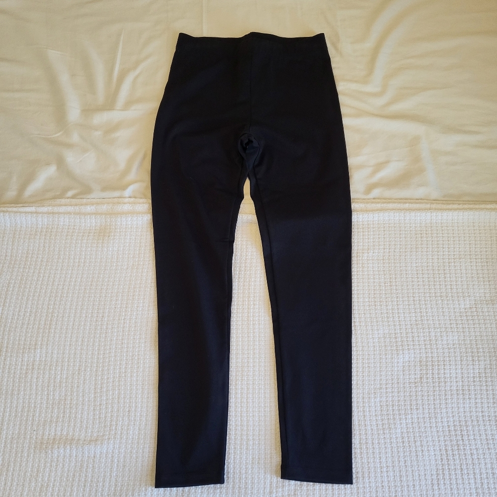 Draper James | Black Cotton Full Length Leggings